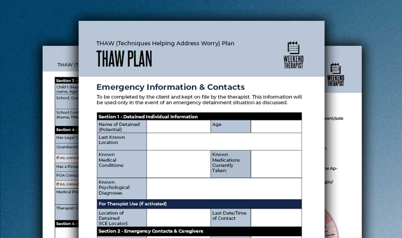 THAW Plan Resource